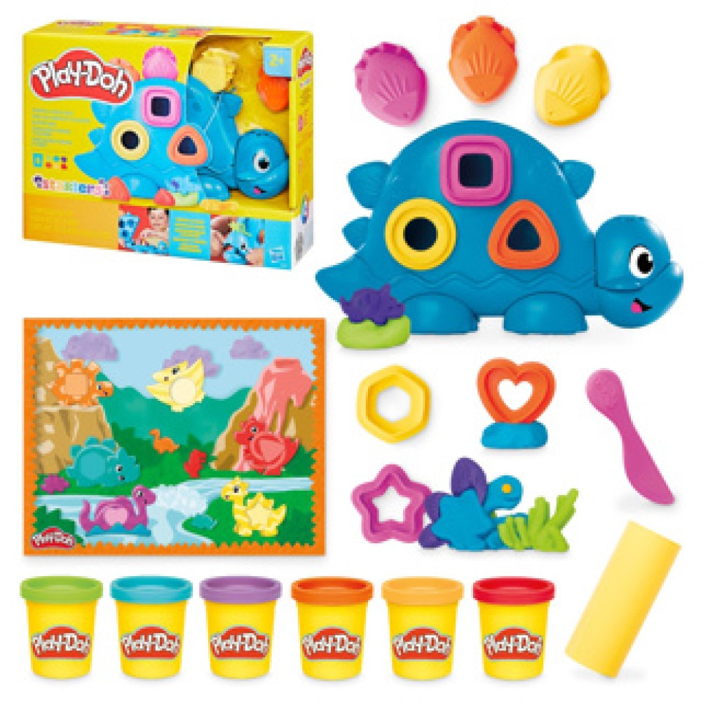 Play-Doh vormen en kleuren dino - Afbeelding 2