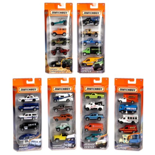 Matchbox Battle Mission 5 Pack Assorti (assortiment – willekeurige uitvoering)