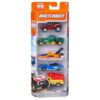 Matchbox Battle Mission 5 Pack Assorti (assortiment – willekeurige uitvoering)
