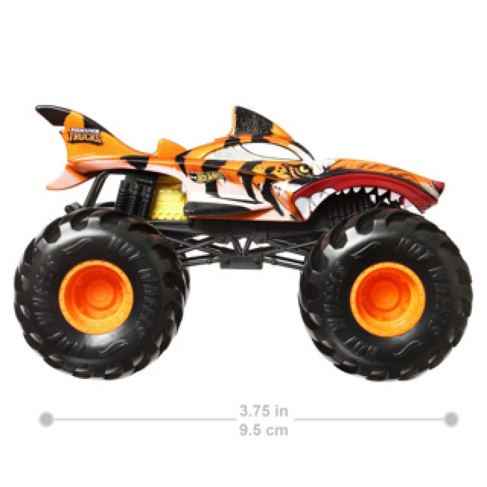 Hotwheels Monster Tr. 1:24 Tiger Shark - Afbeelding 3