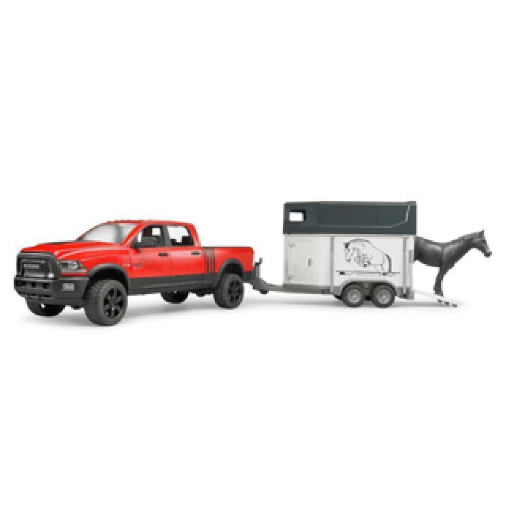 Auto Bruder Dodge RAM Met Paardentrailer - Afbeelding 3
