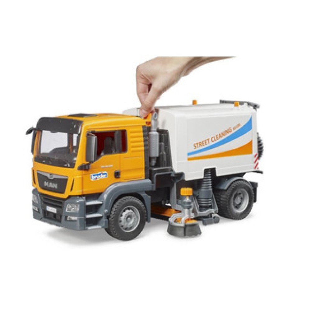 Bruder Auto Stratenreiniger MAN - Afbeelding 4
