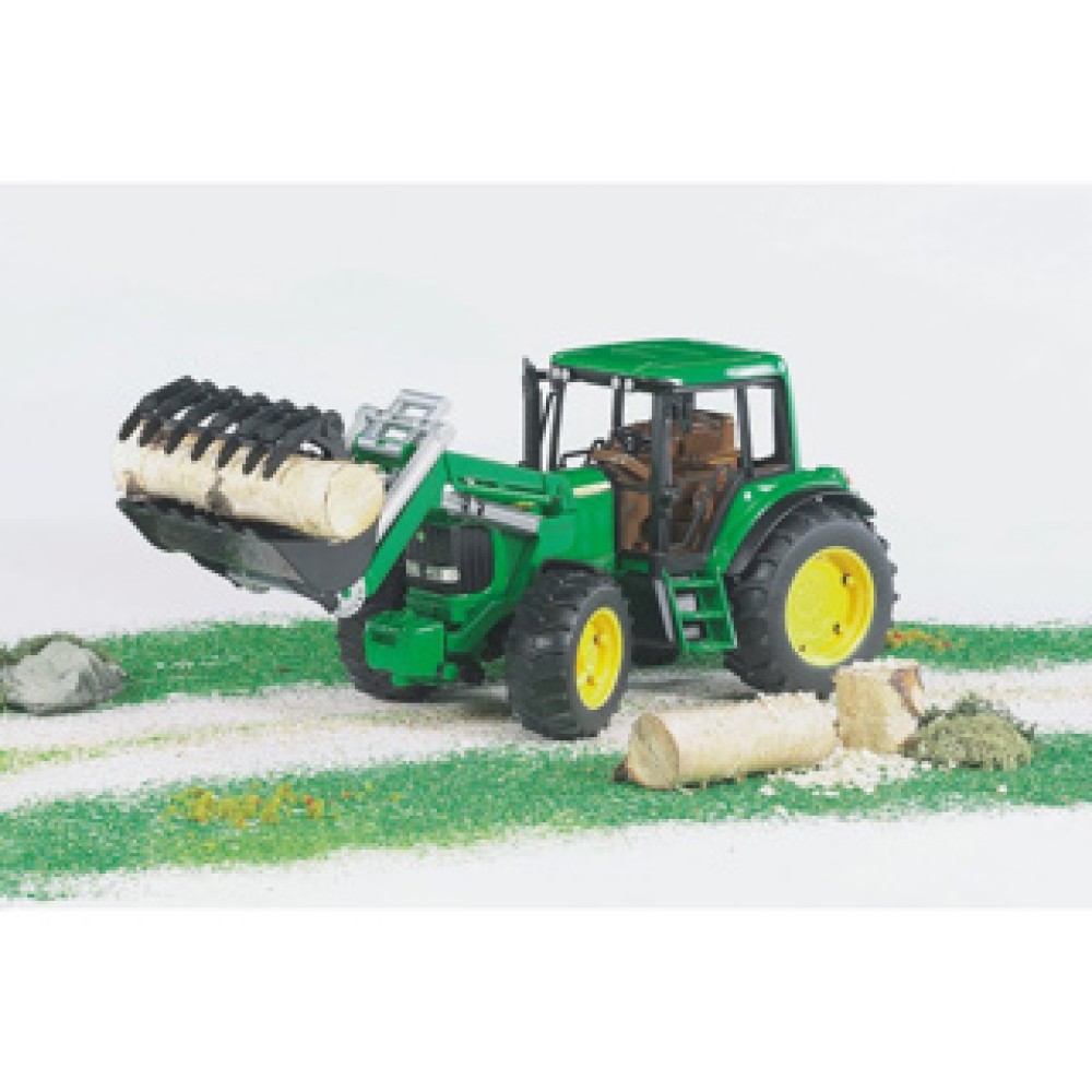 Bruder Tractor John Deere 6920 Met Frontlader - Afbeelding 2