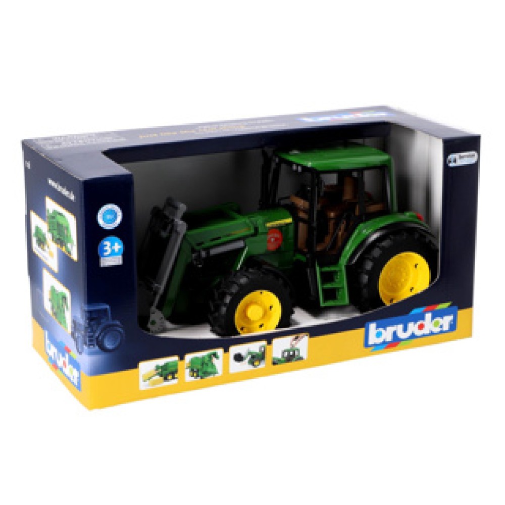 Bruder Tractor John Deere 6920 Met Frontlader - Afbeelding 3