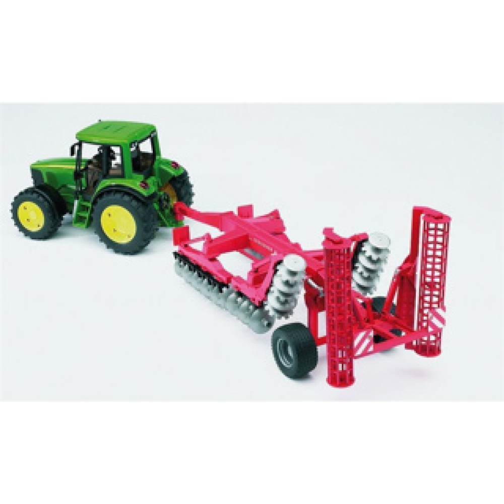 Bruder Aanhanger Kuhn Discover XL Schijveneg - Afbeelding 4