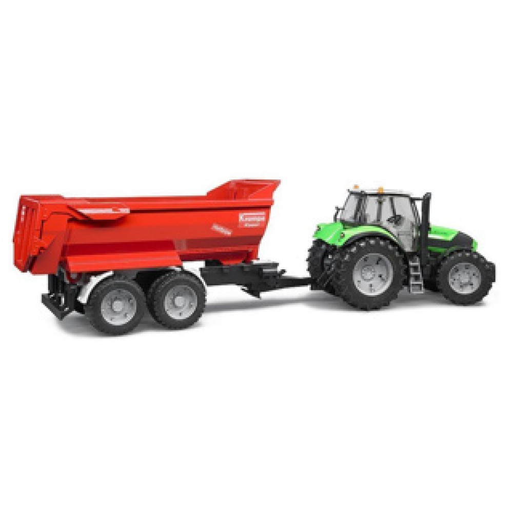 Bruder Aanhanger Krampe Tandem Halfpipe Kiepwagen - Afbeelding 3