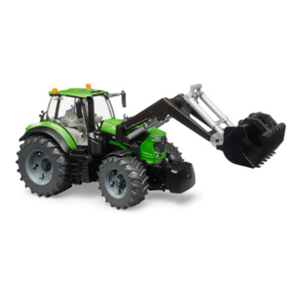 Bruder tractor Deutz 8280 met grijper - Afbeelding 2