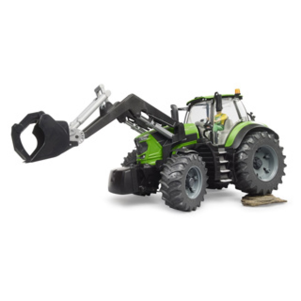 Bruder tractor Deutz 8280 met grijper - Afbeelding 4