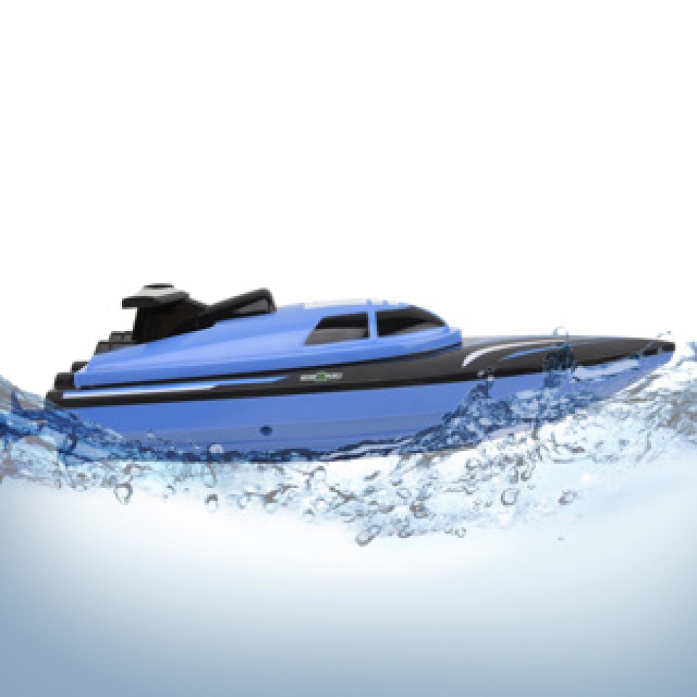 Radio controlled speedboot Rood en blauw 2 assorti - Afbeelding 5