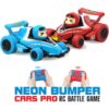 R/C Formule 1 Neon Bumper botsauto's 2 in 1
