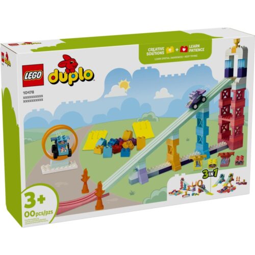 LEGO 10478 DUPLO Town 3-In-1 Creatieve Hellingen Met Voertuigen