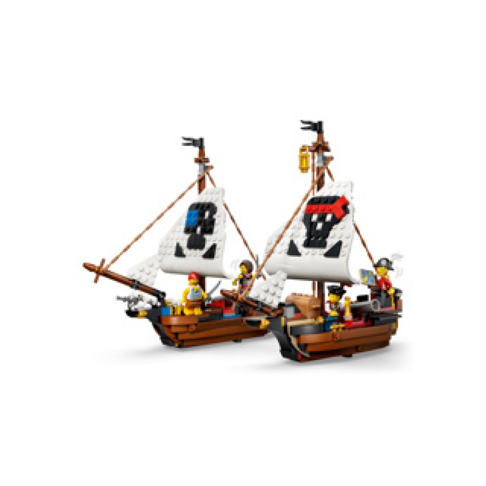 LEGO 31387 Creator Klassiek Piratenschip - Afbeelding 4