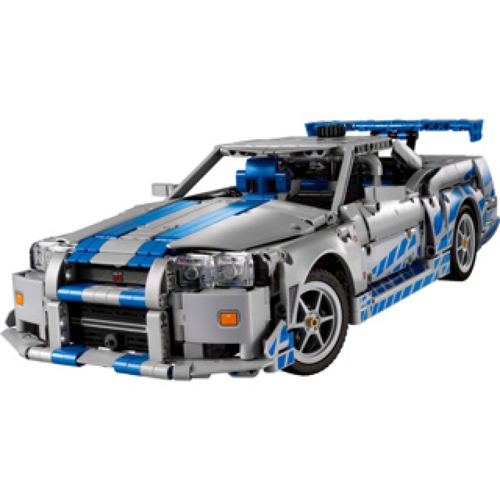 LEGO 42210 Technic 2 Fast 2 Furious Nissan Skyline GTR (R34) Auto - Afbeelding 2