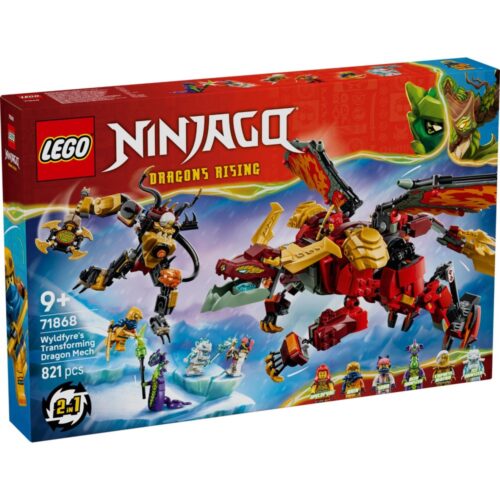 LEGO 71868 Ninjago Wyldfyre's Transformerende Drakenmecha