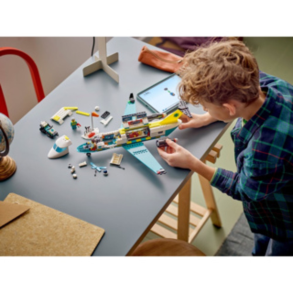 LEGO 60465 City Big Vehicles Ambulancevliegtuig - Afbeelding 3
