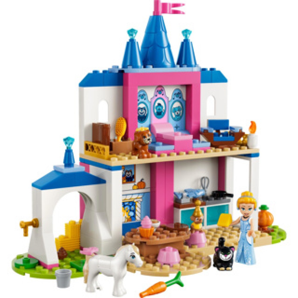 LEGO 43283 Disney Princess Assepoesters Kasteel - Afbeelding 2