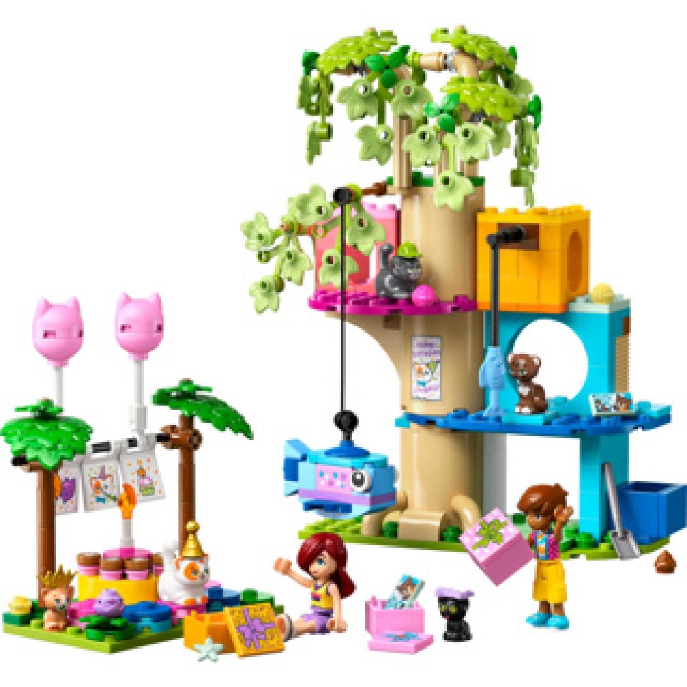 LEGO 42666 Friends Kattenverjaardagsfeestje En Boomhut - Afbeelding 2