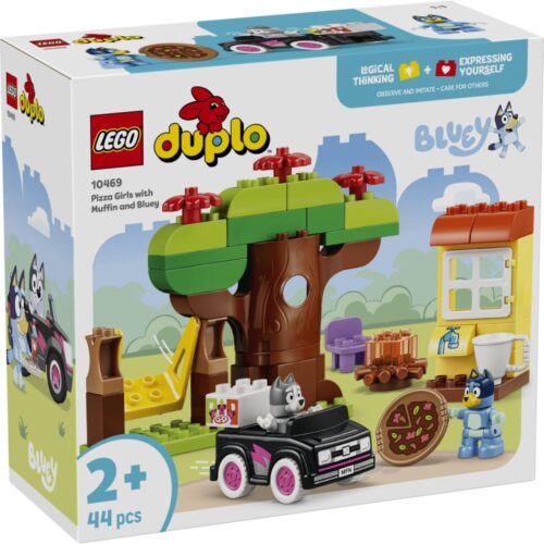 LEGO10469  DUPLO Bluey Pizzameisjes Met Muffin En  Bluey