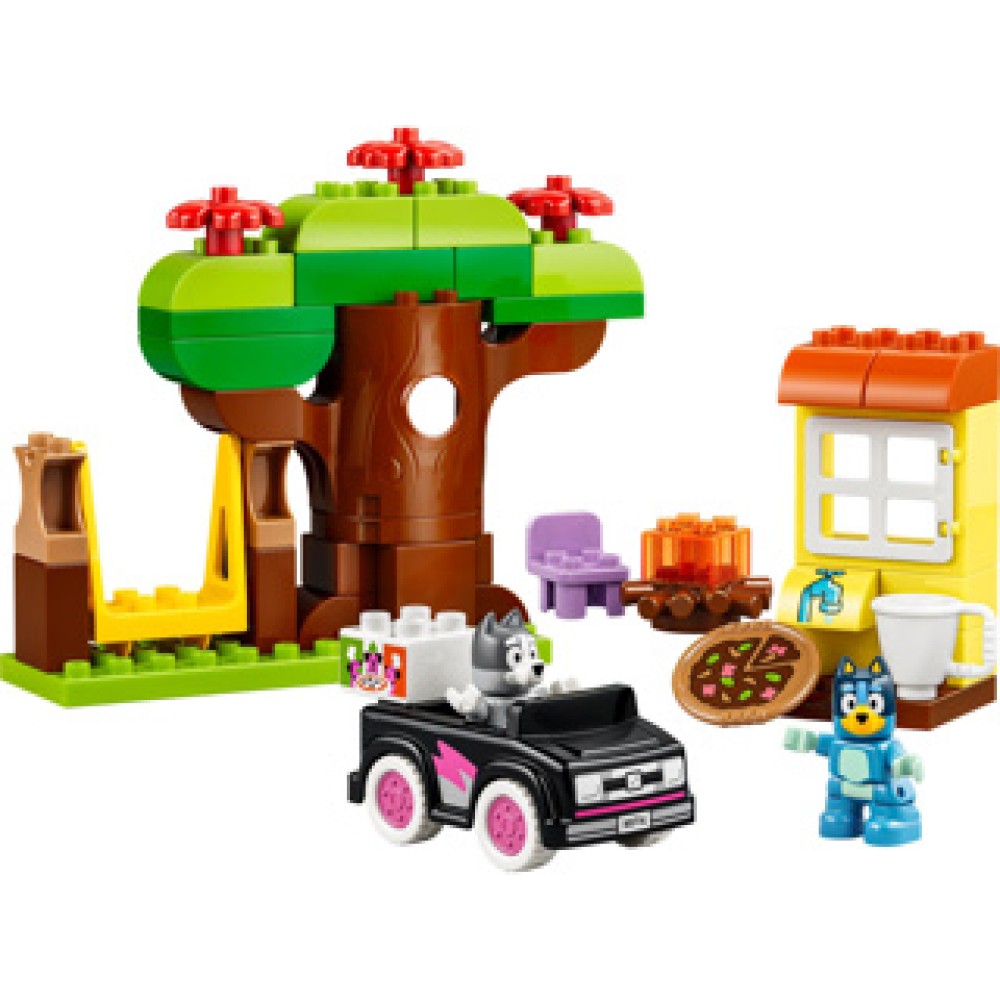 LEGO10469 DUPLO Bluey Pizzameisjes Met Muffin En Bluey - Afbeelding 2
