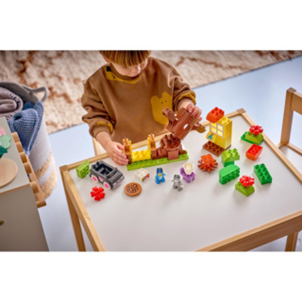 LEGO10469 DUPLO Bluey Pizzameisjes Met Muffin En Bluey - Afbeelding 3