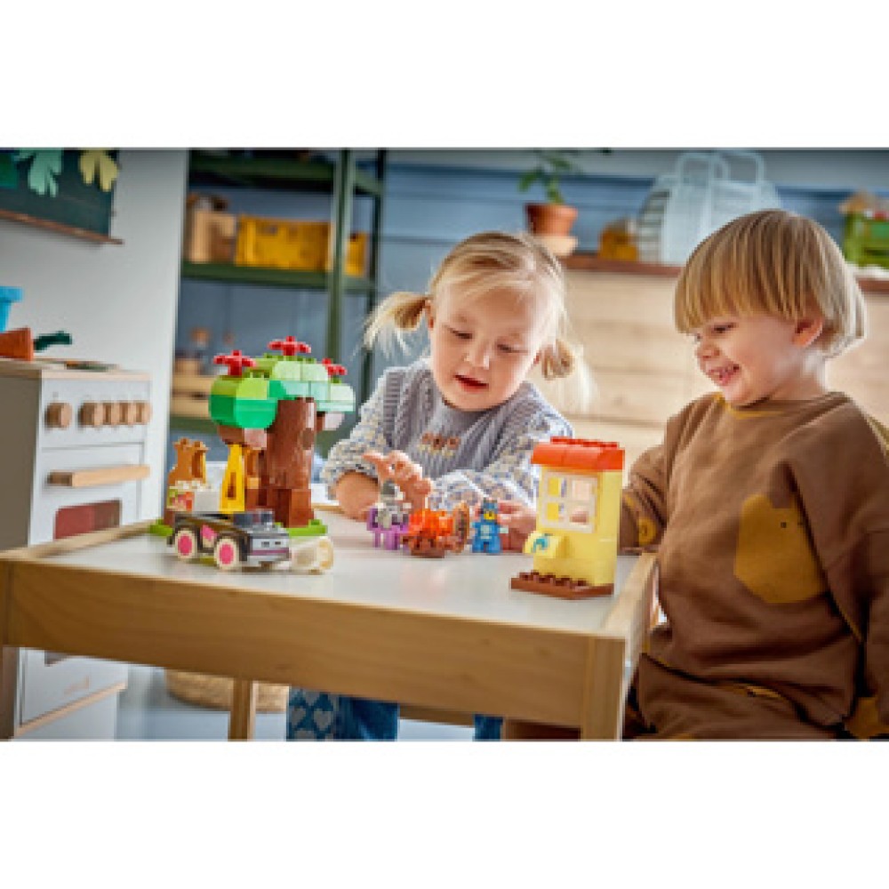LEGO10469 DUPLO Bluey Pizzameisjes Met Muffin En Bluey - Afbeelding 5