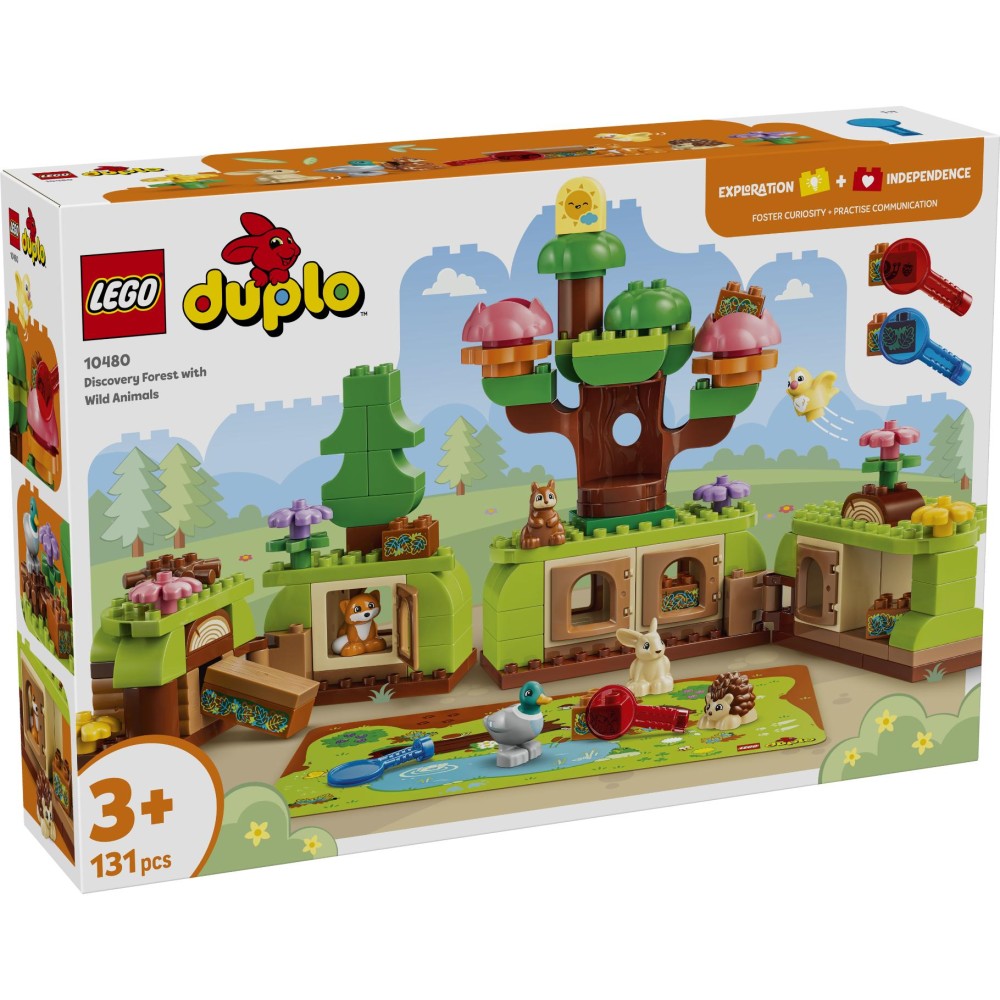 LEGO 10480 DUPLO Town Ontdekkingsbos Met Wilde Dieren