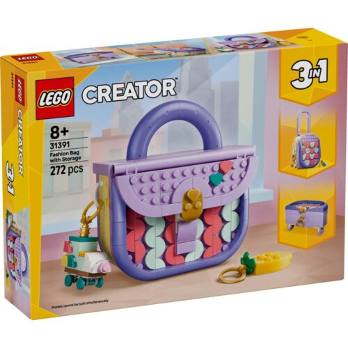 LEGO 31391 Creator Stijlvolle Tas Met Opbergruimte