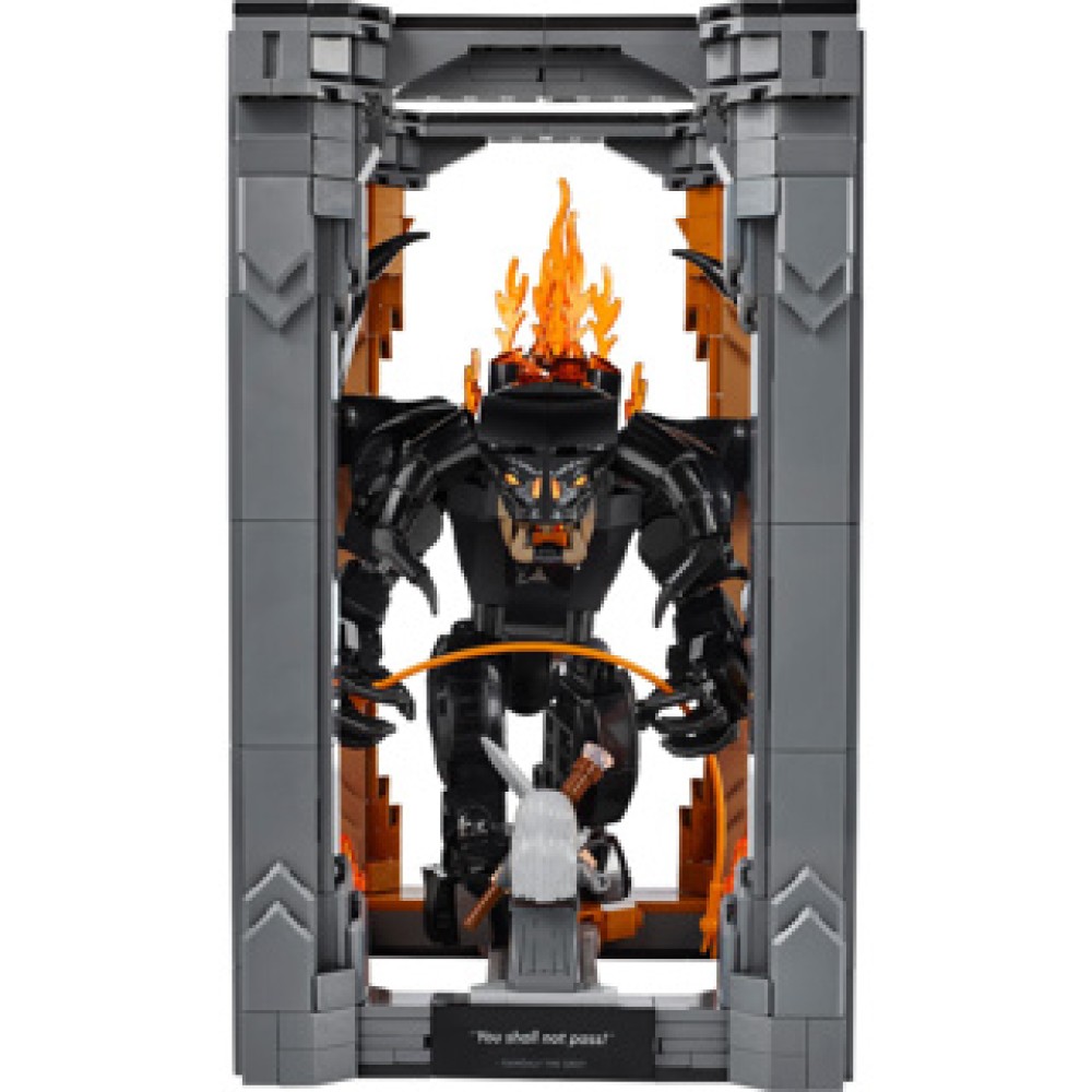 LEGO 10367 Icons Boekensteun: The Lord of the Rings – Balrog - Afbeelding 2