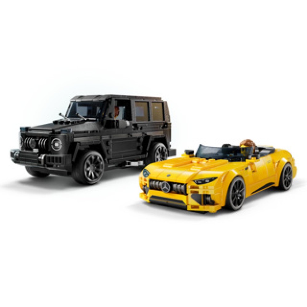 LEGO 76924 Speed Champions Mercedes-AMG G 63 en Mercedes-AMG SL 63 - Afbeelding 2