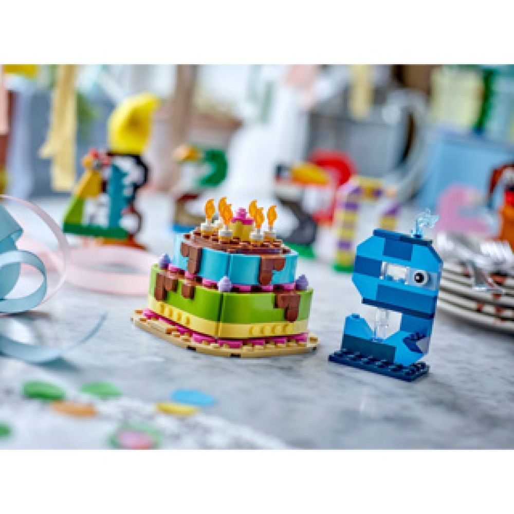 LEGO 40815 Seasons And Occasions Verjaardagstaart - Afbeelding 3