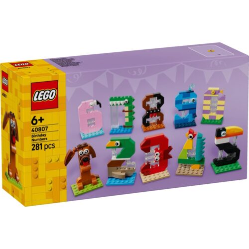 LEGO 40807 Seasons And Occasions  Verjaardagscijfers