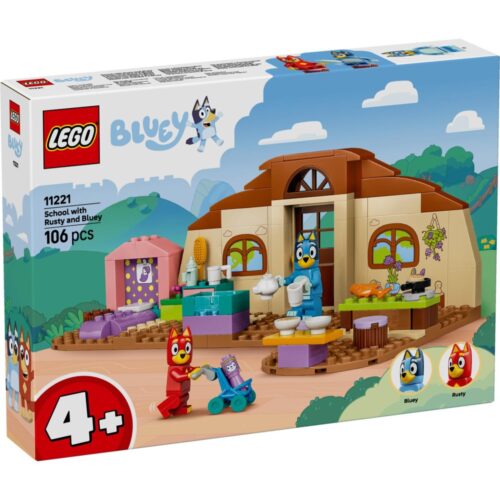 LEGO 11221 Bluey School Met Rusty En Bluey