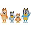Bluey familie figurenset 4 pack