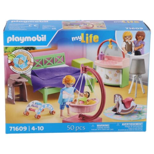 PlayMobil 71609 Slaapkamer met baby speelhoek