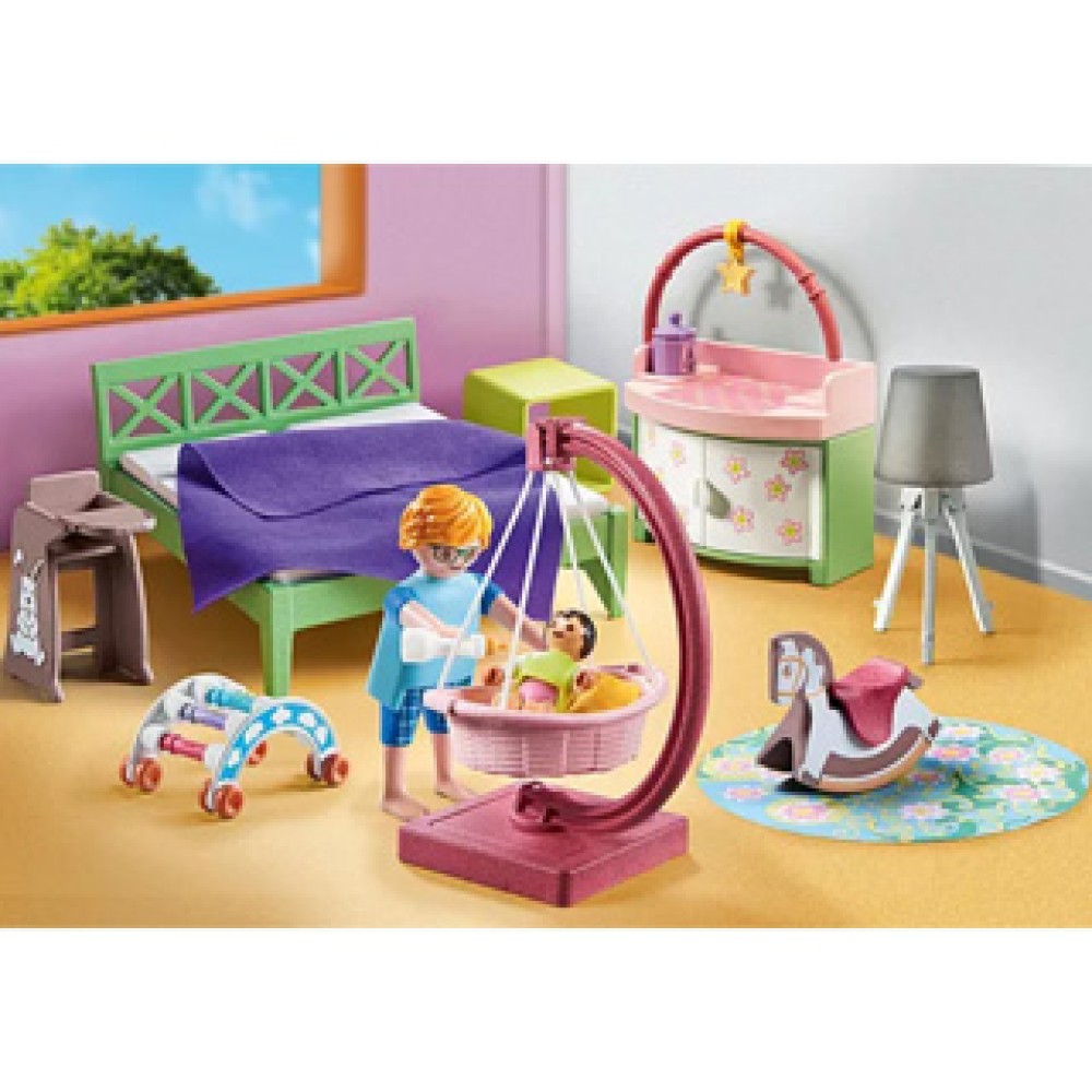 PlayMobil 71609 Slaapkamer met baby speelhoek - Afbeelding 3