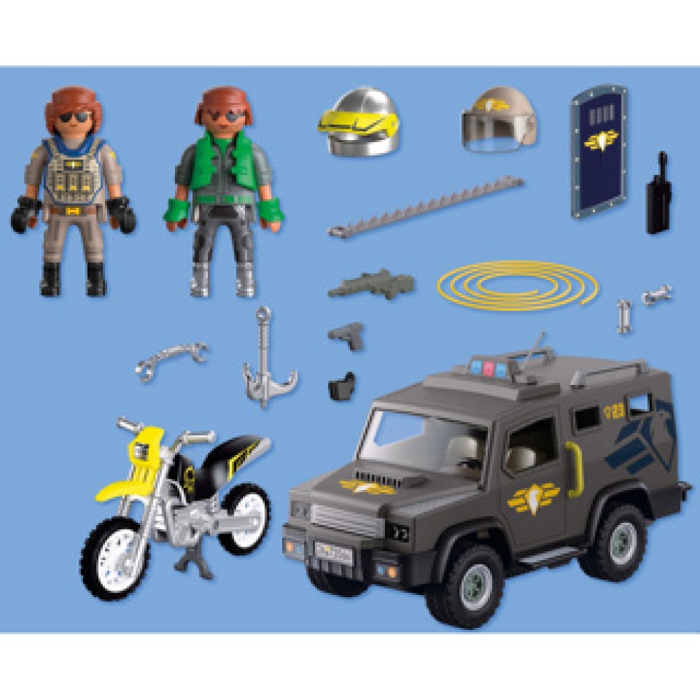 Playmobil 72066 SWAT tactisch voertuig - Afbeelding 4