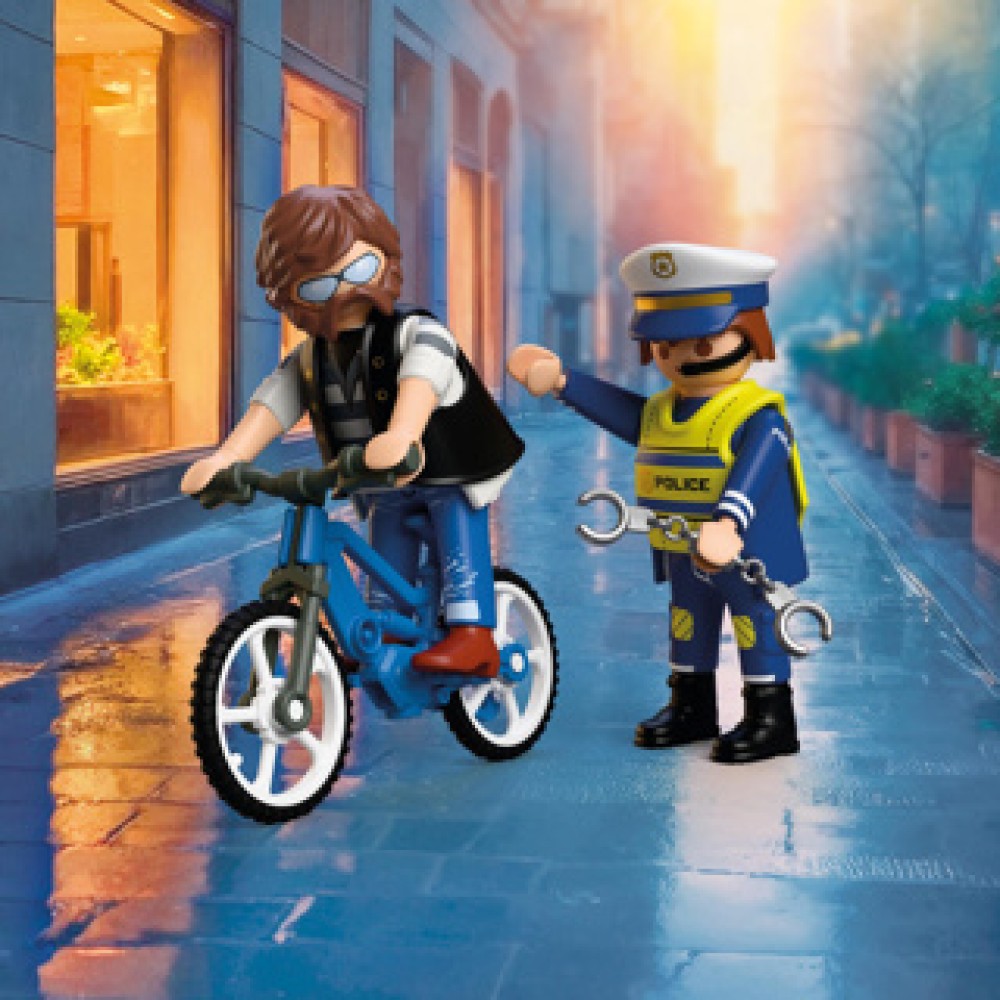 Playmobil 72076 Fietsendiefstal - Afbeelding 2