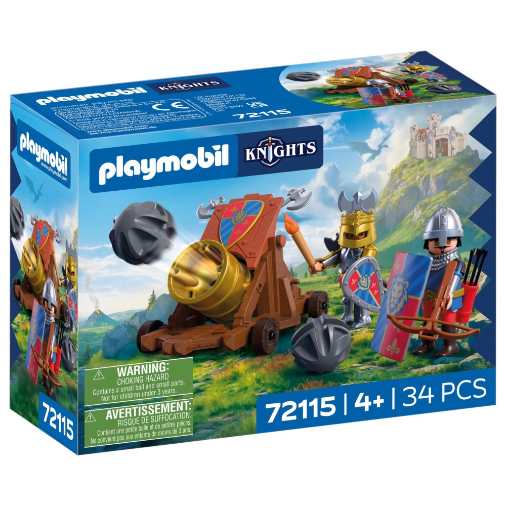 Playmobil 72115 Ridders Met Kanon