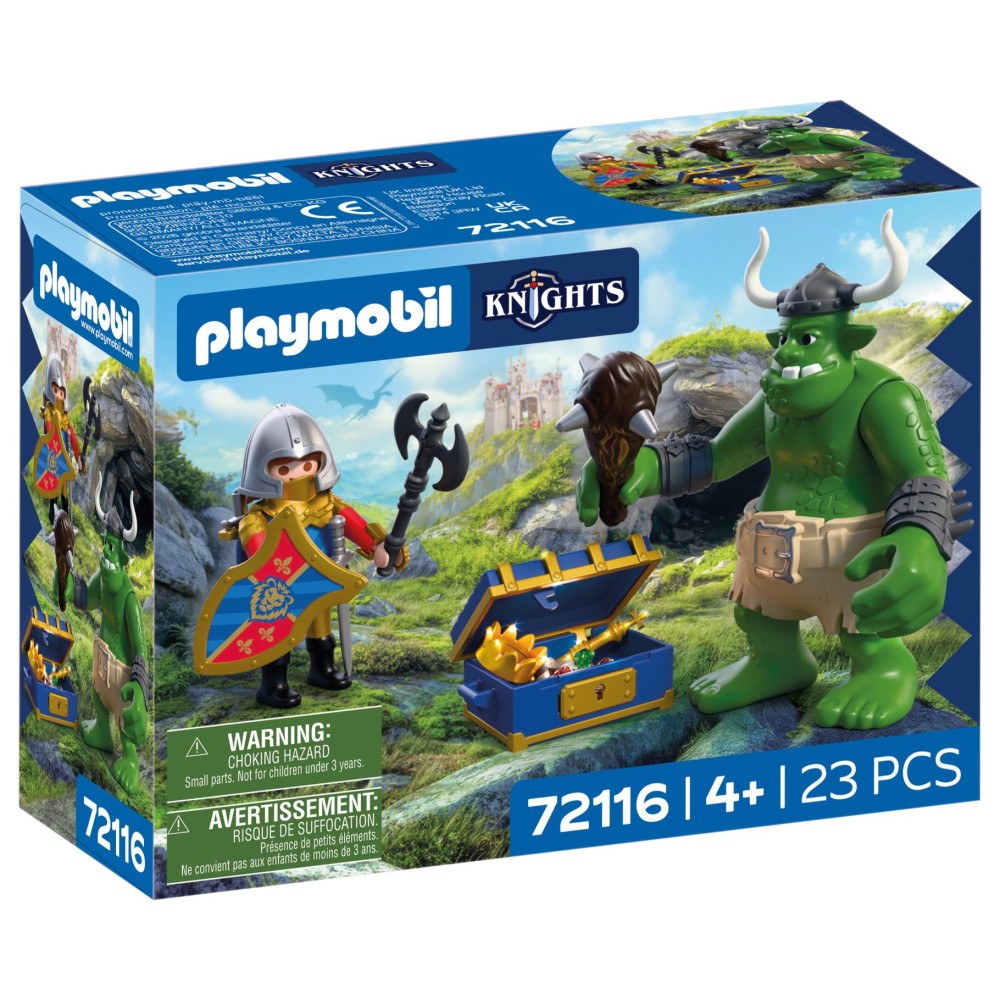 Playmobil 72116 Trol Met Schat Van Leeuwenridder