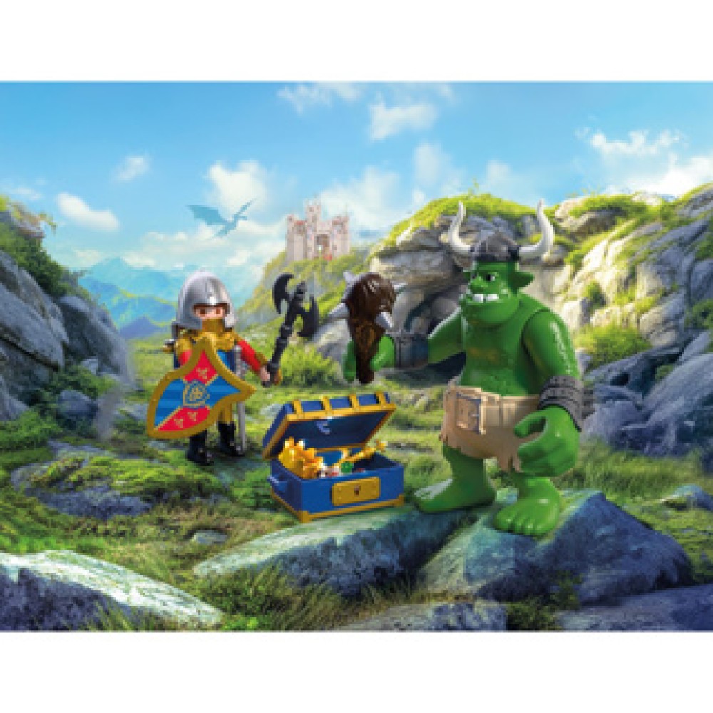 Playmobil 72116 Trol Met Schat Van Leeuwenridder - Afbeelding 2