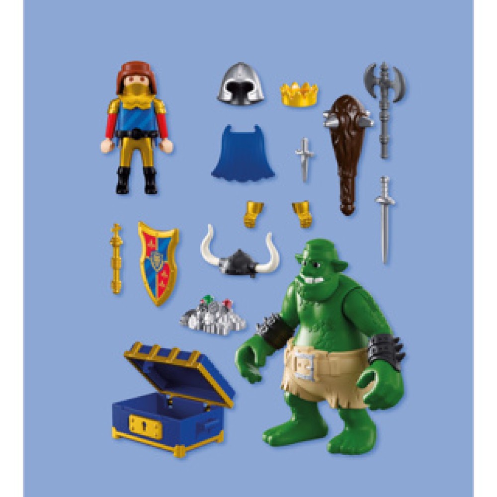 Playmobil 72116 Trol Met Schat Van Leeuwenridder - Afbeelding 3