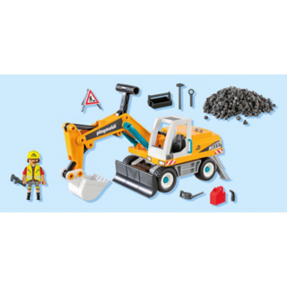 Playmobil 71749 grote graafmachine - Afbeelding 2