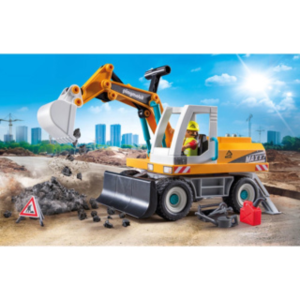 Playmobil 71749 grote graafmachine - Afbeelding 3