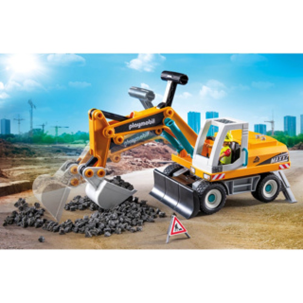 Playmobil 71749 grote graafmachine - Afbeelding 4