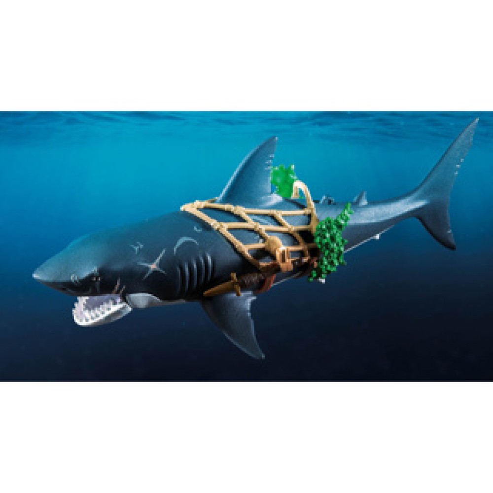 Playmobil 71793 reuzenhaai met piraat - Afbeelding 4