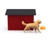 Schleich 42722 Dog Kennel With Golden Retrievers