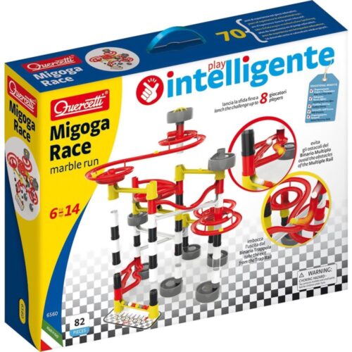 Quercetti knikkerbaan Migoga Race 80 delig