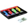 Speelgeld deluxe set munten & biljetten Euro's en Dollars assorti (assortiment – willekeurige uitvoering)