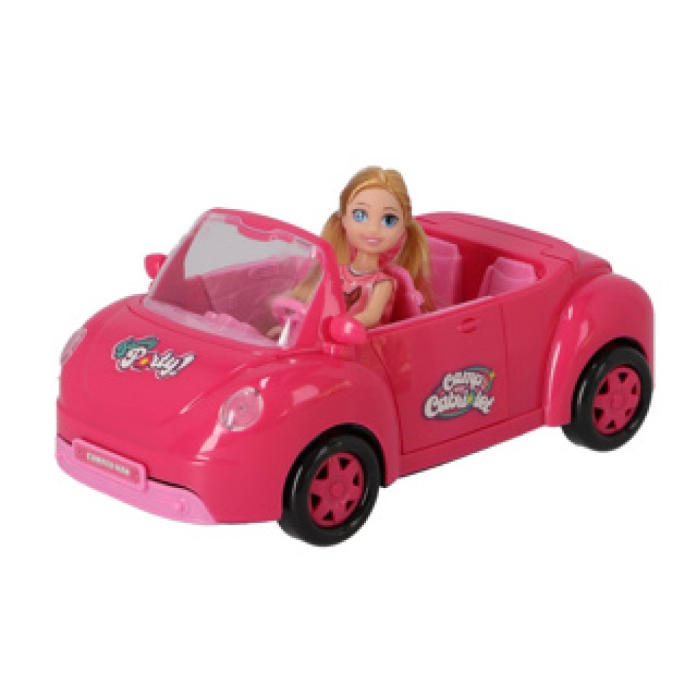 Fun Cabriolet met pop - Afbeelding 3