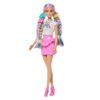 barbie fab rainbow sparkle hair play